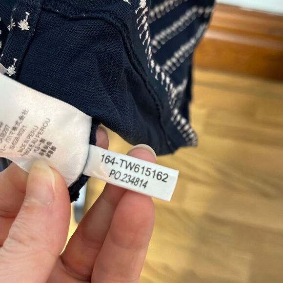 Tommy Bahama Women's Shift Dress Cotton Scalloped Print Multicolor Size Large - Picture 13 of 13